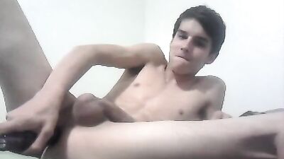 Purple Passion: Guy Fucks Himself with a Dildo