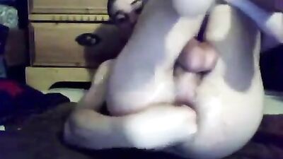 Self Fisting Cum Twink - Web-Cam Self Sucking