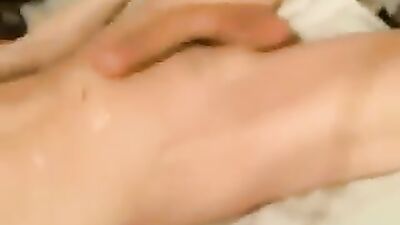 Creaming my body - Teenage Webcam Cum Shot (Gay Porn)