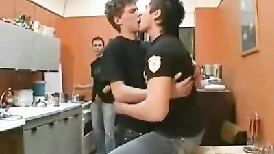 Thre Action: Gay Porn Video featuring Thrilling Action Scenes