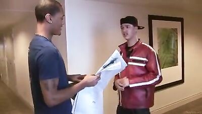 Gangbang with the Hot New Neighbor: Action-Packed Gay Porn Video!