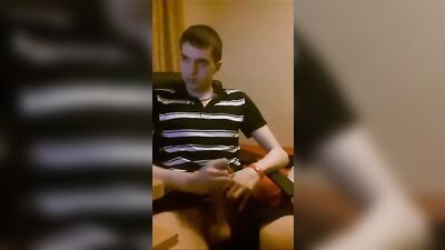 Gay English Porn Action - Me Wanking Lad in the City