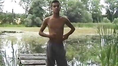 Gay Porn Adventure: Lake Sexy Action!