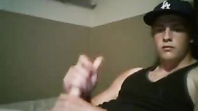 Young stud cum explosion: ready for the worlds eyes!