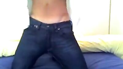 Skinny Cutie Wanking in Gay Porn: A Solo Adventure!