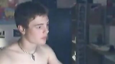 Handsome but Shy Web-Cam Boy Next Door Gay Porn Video!