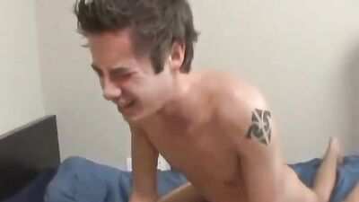 Gay Twinks Ride Hard on Cock: Action Edition