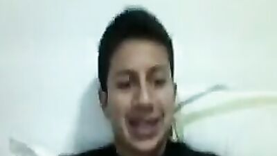 Hot Latino Boy Unleashes His Cock In Webcam Show!