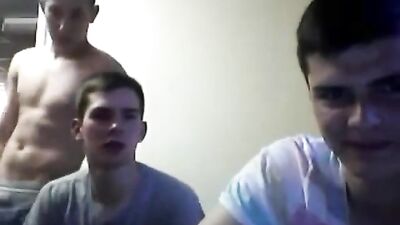 Military Academy Funhouse: Web-Cam Dorm Room Boys Wild Party