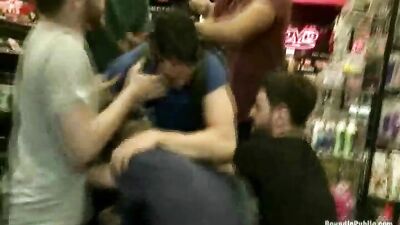 Gangbanged Thief: Silas OHaras Sex Shop Heist Consequences!