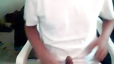 Gay Porn - Straight Boy Jerks Off!