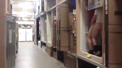Amateur Lowes Storage Fuck Part 1: The Ultimate Gay Porn Experience