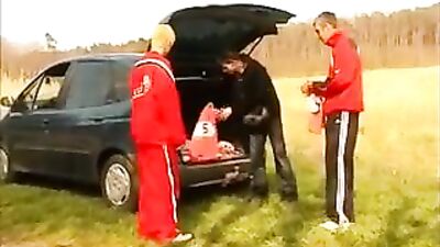 Twinks Train to Fuck! Hardcore Gay Porn Action