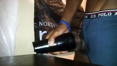 Black Fleshlight Web-Cam: Black Mens Ultimate Pleasure