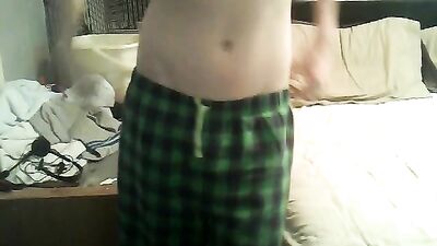 Me: Skinny 18-Year-Old Stripping - Amateur Porn for You Hot Guys Out There!