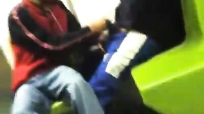 Straight in the City - Action Gay Porn Helping hand in Subway