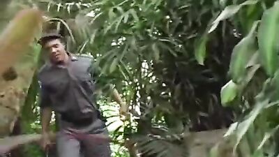 Garden Seduction: Action-Packed Gay Porn Video with Hunky Men!