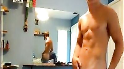 Sexy Dude Jizz Fest - Amateur Jerk-Off and Cum Show