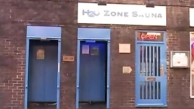 Gay Porn in H2O Zone Sauna - Bareback Adventures