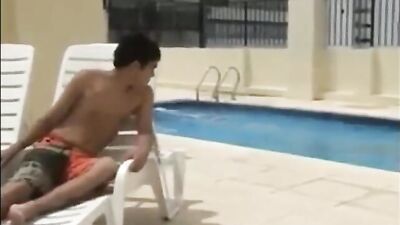 Fire & Desire: Hot Men in the Pool!