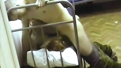 Russian Army Boys bang a whore