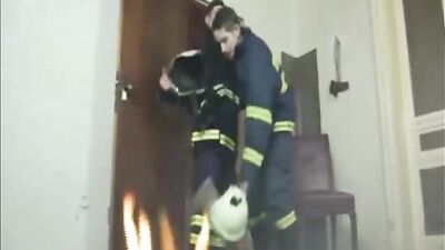 Twink Firemen: Bareback Fucking and Passionate Making Out