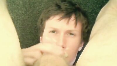 Masturbating with a Condom - Gay Web-Cam Porn