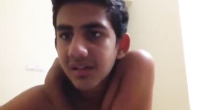 Indian Web-Cam Boys Bathroom Masturbation!!