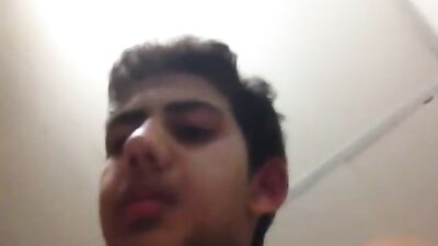 Indian Web-Cam Boys Bathroom Masturbation!!