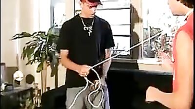 Gay Porn Twink Latino Sucks-Up Action on Webcam!