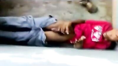 Jerking Behind the Wall - Amateur Boy Caught in Action!