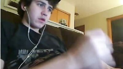 Curly Cap Boy - Amateur Wanking Adventure!