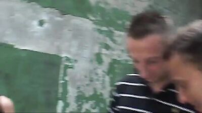 Gay Porn Action Frenzy: Re-Fucked by all available holes
