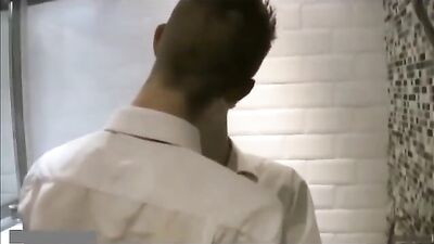 Twin Cummers Revisited: Horny Twinks Meet Again for Hot Action in the Bathroom!