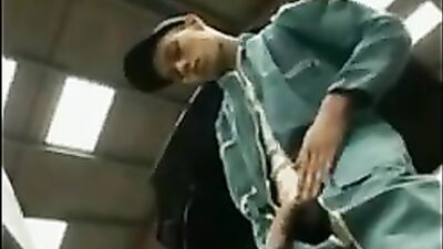 Garage Heat: Young Mechanics Get Steamy!