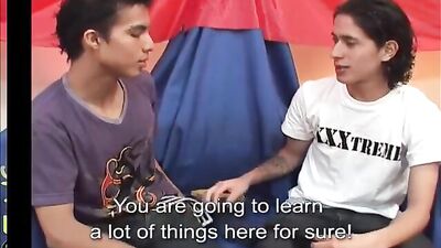Young Latino Twinks Sensual Education