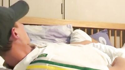 Tasting the Cum Solo - A Gay Porn Video with Sweet and Salty Flavors