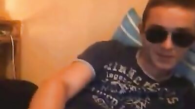 Gay Porn - Twink Shows Off His Big Dick!