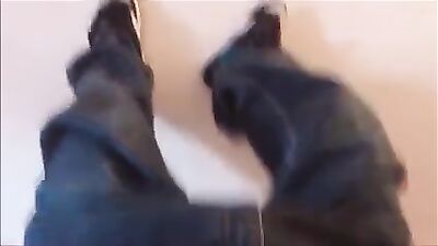 Jeans Cumshot Frenzy: Harder and Faster Than Ever Before!