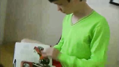 Gay Porn Video: Young Straight Guys First Time