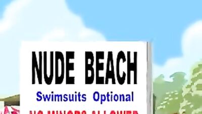 Gay Beach Adventures - Fun with Cartoon Characters!