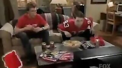 Gay Porn Football Fun - Two Straight Players Go Wild!