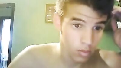 Mexican boy masturbates