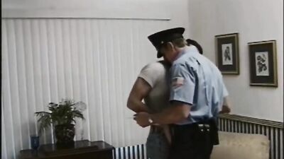 POLICE PUNK - Action Video - Daring Gay Cop Gets Frisky With Tattooed Bad Boy!