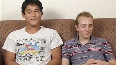 Asian White Couple Heats Up the Bedroom with Steamy Action