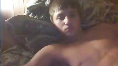 Young Shaved Twink Cumming for the PC Audience!