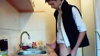 In the Kitchen: Amateur Porn for Gay Boys!