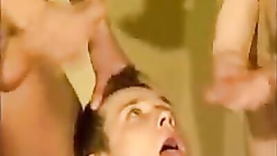 Cum Eat Threesome: Hardcore Cock Sucking and Anal Fucking