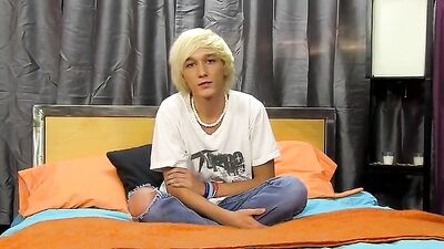 Blonde Smooth and Horny: The Ultimate Gay Porn Experience!