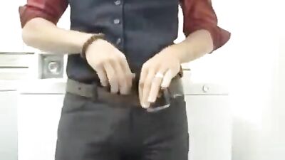 Gay Bathroom Fun - Arne Uhlig Suzumebashi Cum Shots
